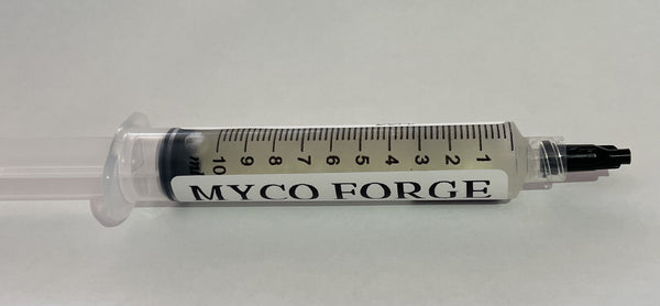 Myco Forge liquid culture syringe